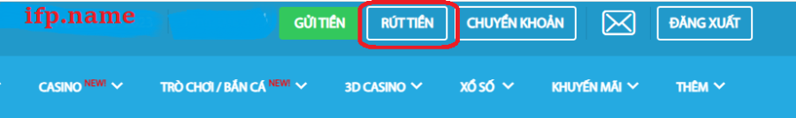 Rút tiền Fun88